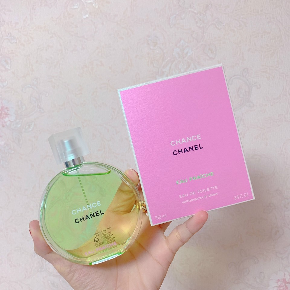 Chanel Chance Eau Fraiche Eau De Toilette 100ml 착용 스타일