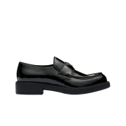 Prada Patent Leather Loafers Black