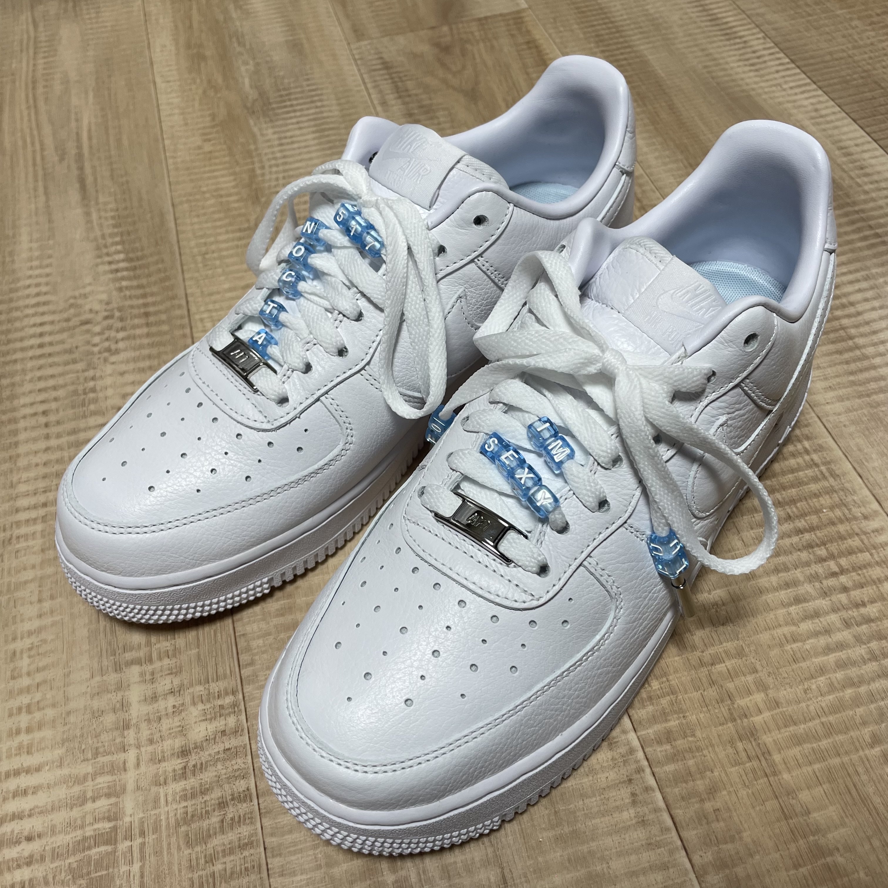 Nike x Drake Nocta Air Force 1 Low SP Certified Lover Boy White 착용 스타일