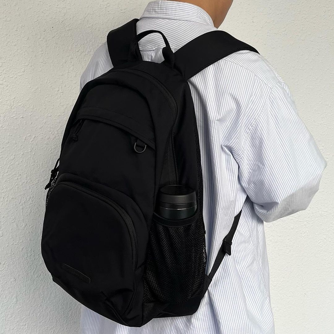 RAWROW Heavy Duty Backpack 811 811 Cream, RAWROW Heavy Duty Backpack 811 Black 착용 스타일 - 9
