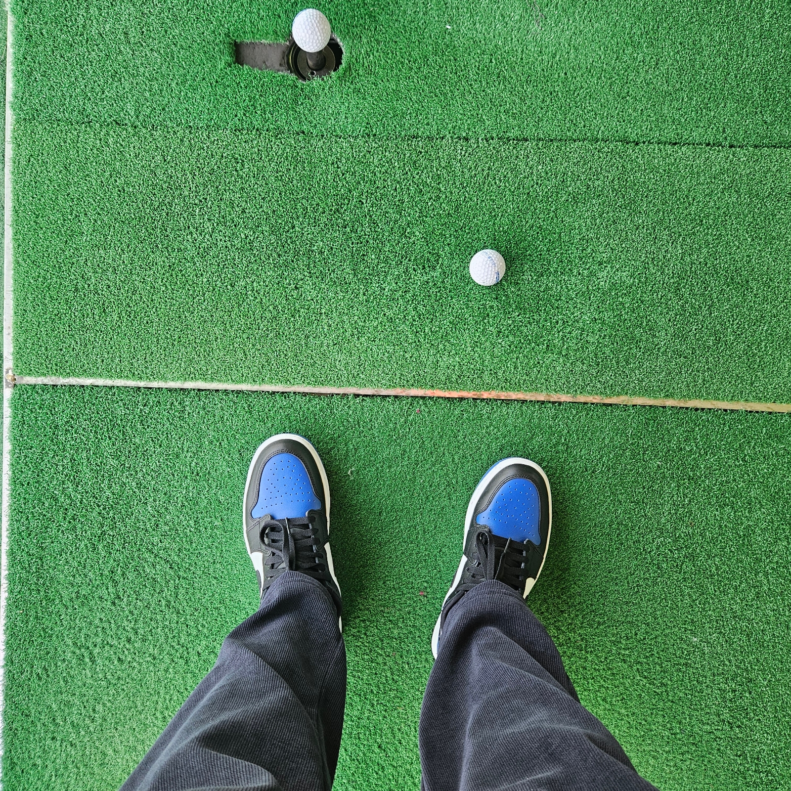 Jordan 1 Low Golf Sport Royal 착용 스타일