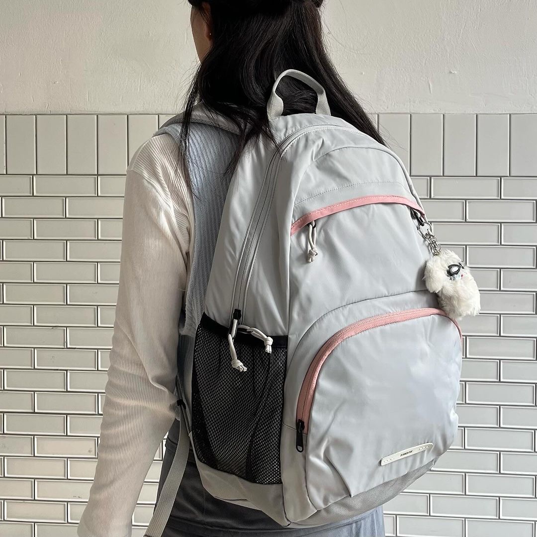 RAWROW Heavy Duty Backpack 811 811 Cream, RAWROW Heavy Duty Backpack 811 Black 착용 스타일 - 8