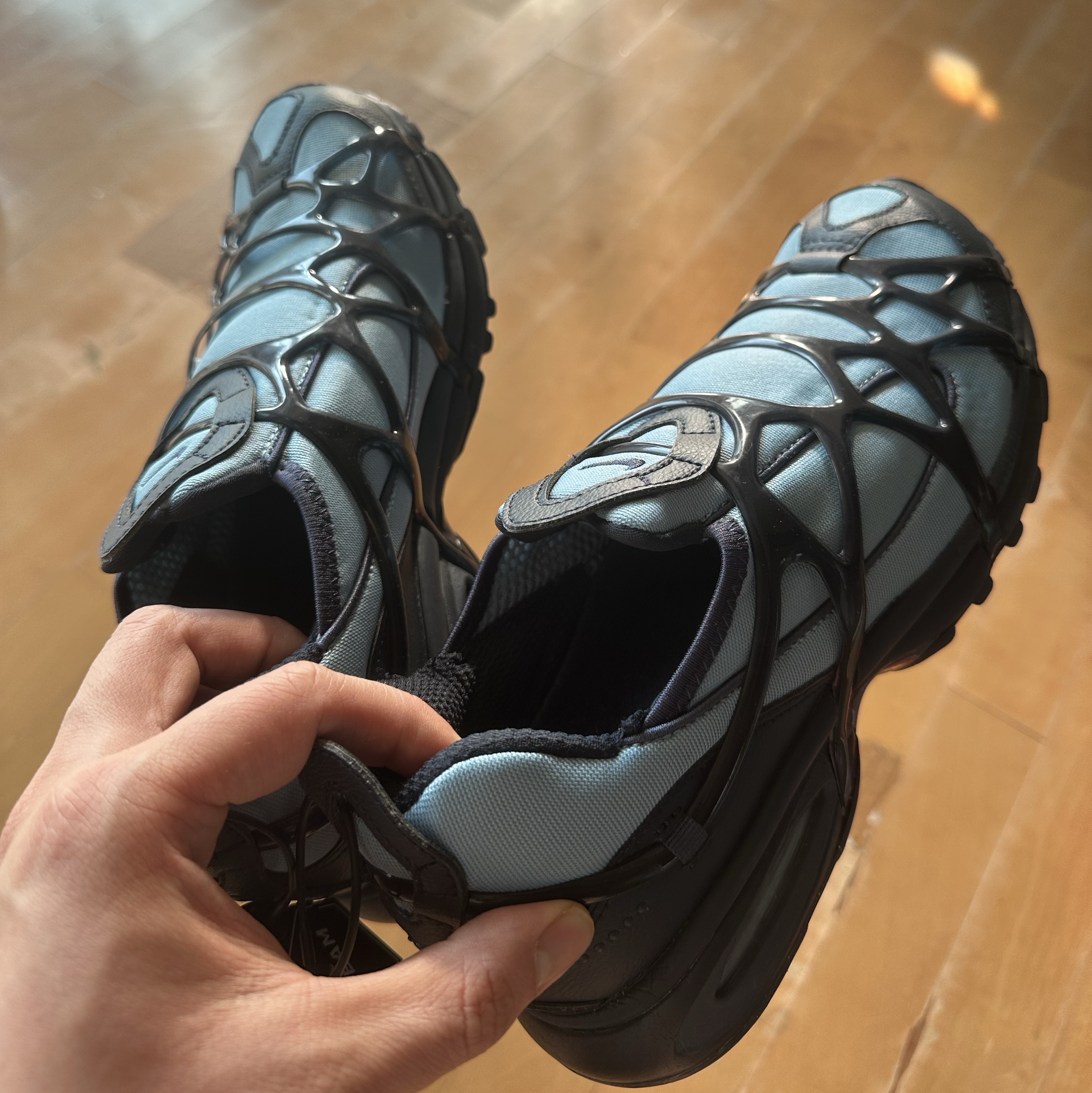 Nike Air Kukini Worn Blue Obsidian 착용 스타일