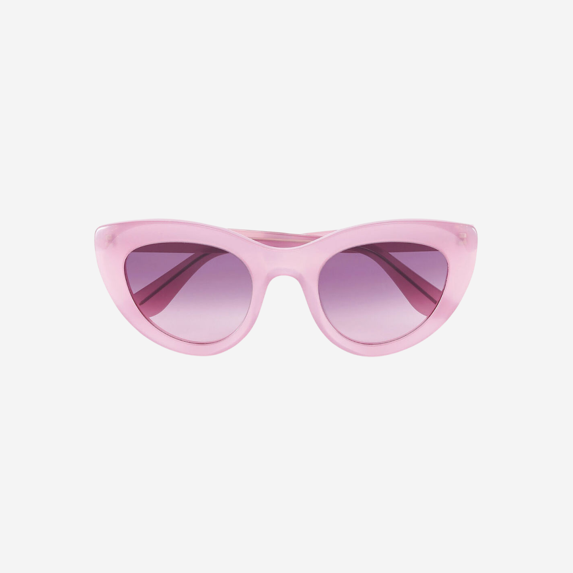 (W) Ganni Cat Eye Sunglasses Sweet Lilac 상세 이미지 1