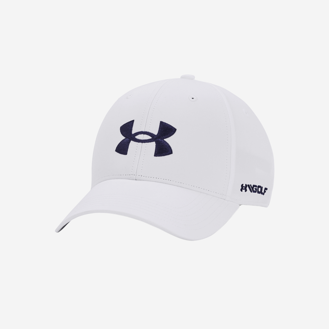 Under Armour Golf96 Hat White Midnight Navy 상세 이미지 1