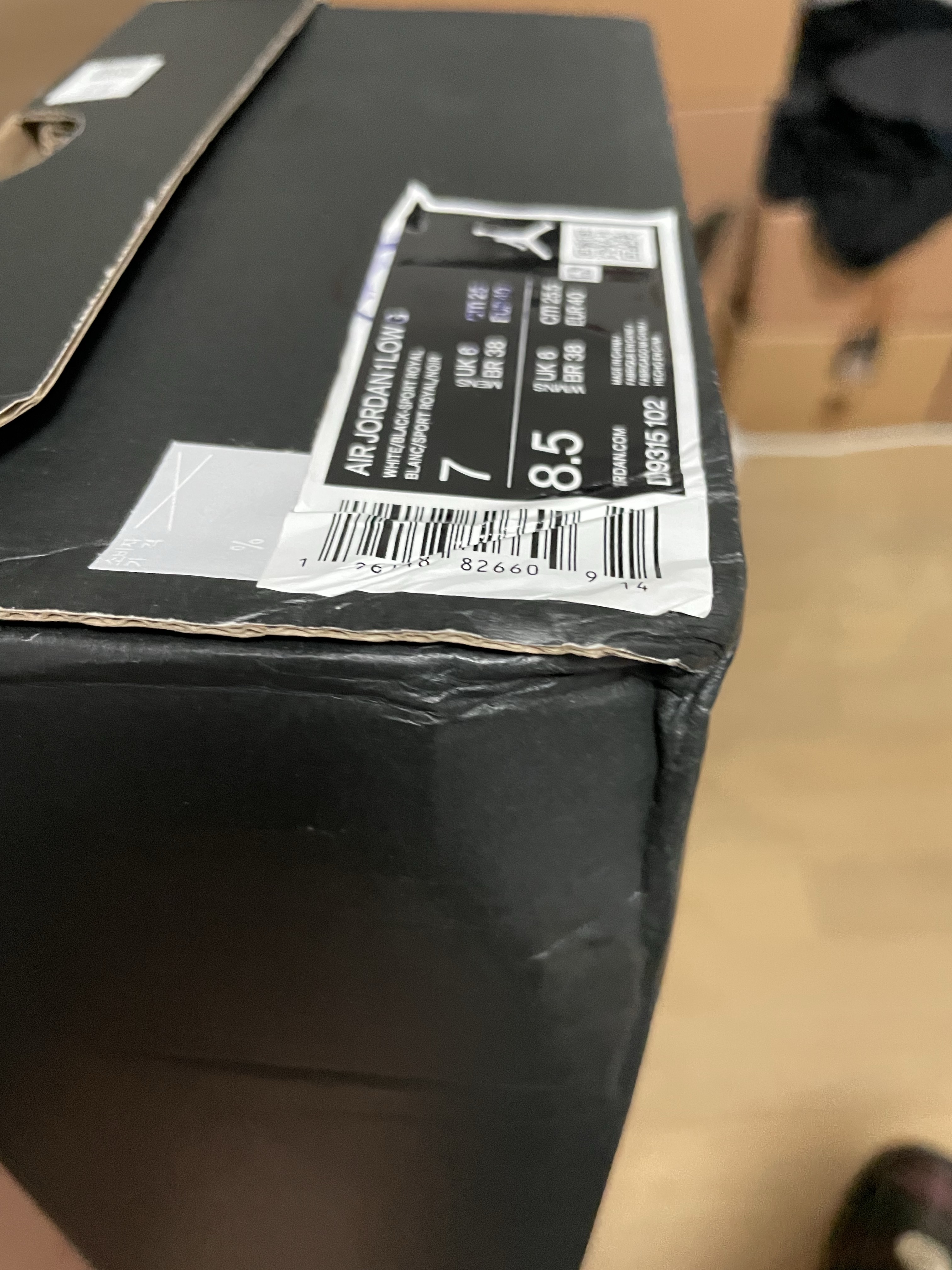 Jordan 1 Low Golf Sport Royal 착용 스타일 - 2