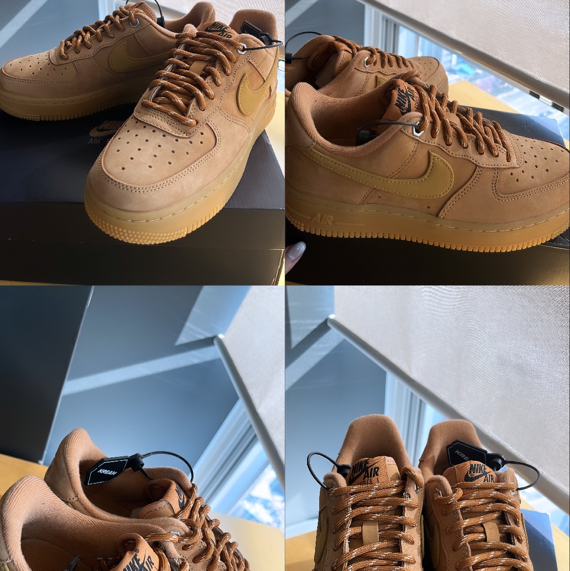 Nike Air Force 1 '07 WB Flax 착용 스타일 - 2