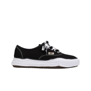 Maison Mihara Yasuhiro Baker OG Sole Bicolored Canvas Low-top Sneakers Black Black