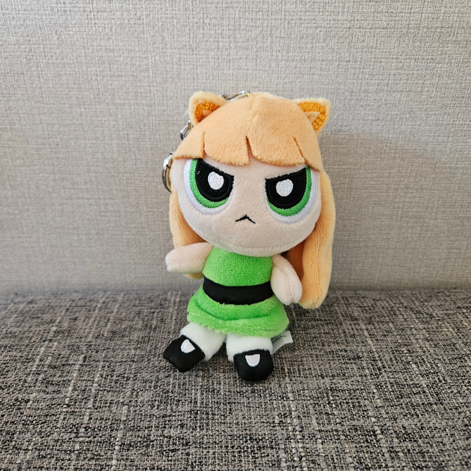 Newjeans x The Powerpuff Girls Bag Charm Haerin 착용 스타일