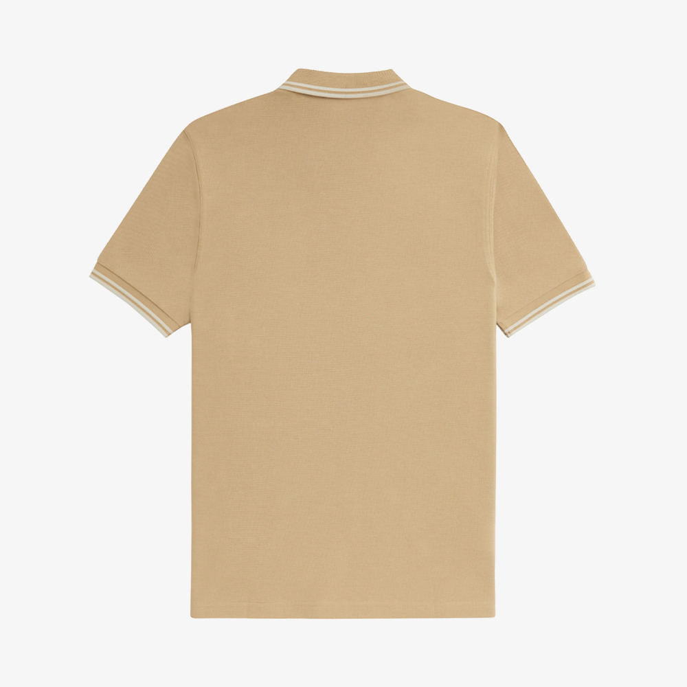 프레드페리 M3600 트윈 팁 프레드페리 셔츠 웜스톤/오트밀(Fred Perry M3600 Twin Tipped Fred Perry Shirt Warm Stone/Oatmeal) - 2
