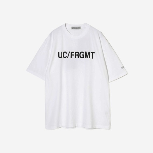 언더커버 x 프라그먼트 UC2C9814 티셔츠 화이트 - 이세탄 신주쿠 한정