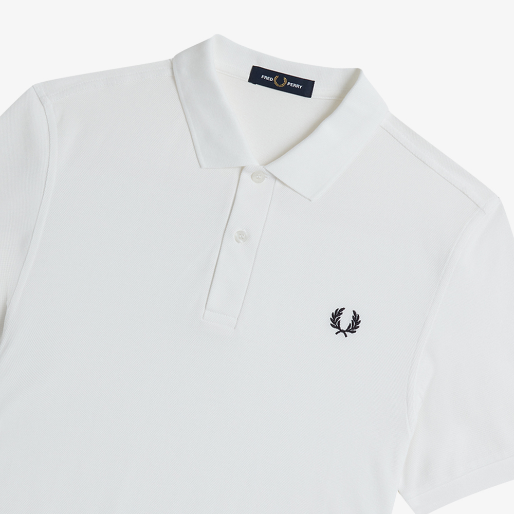 프레드페리 M6000 플레인 프레드페리 셔츠 화이트(Fred Perry M6000 Plain Fred Perry Shirt White) - 3