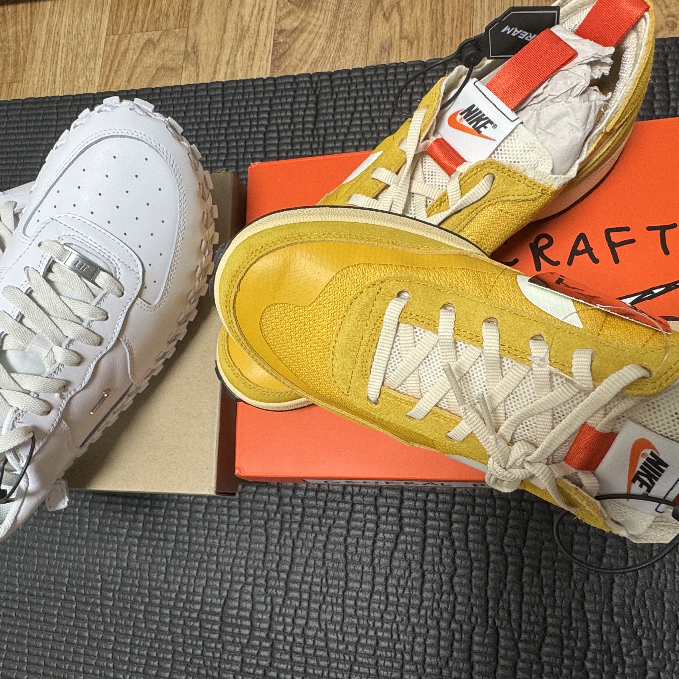 Nike x Tom Sachs General Purpose Shoe Archive, Nike x Jacquemus J Force 1 Low LX SP White 착용 스타일 - 1
