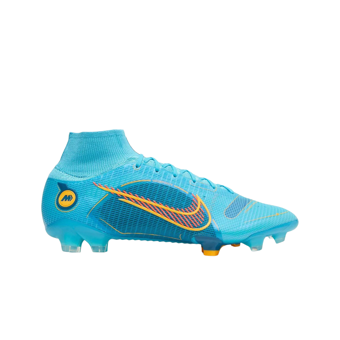 DJ2839-484 Nike Mercurial Superfly 8 Elite FG Chlorine Blue Laser Orange