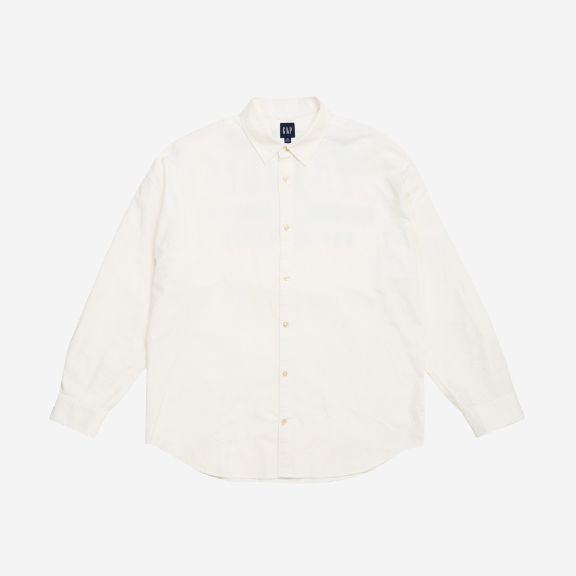 Palace x Gap Oxford Drop Shoulder White - 24SS 상세 이미지 2