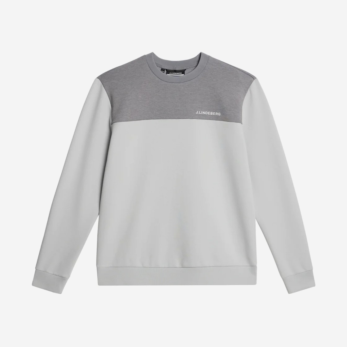 J.Lindeberg Jeff CrewNeck Light Grey Melange 상세 이미지 1