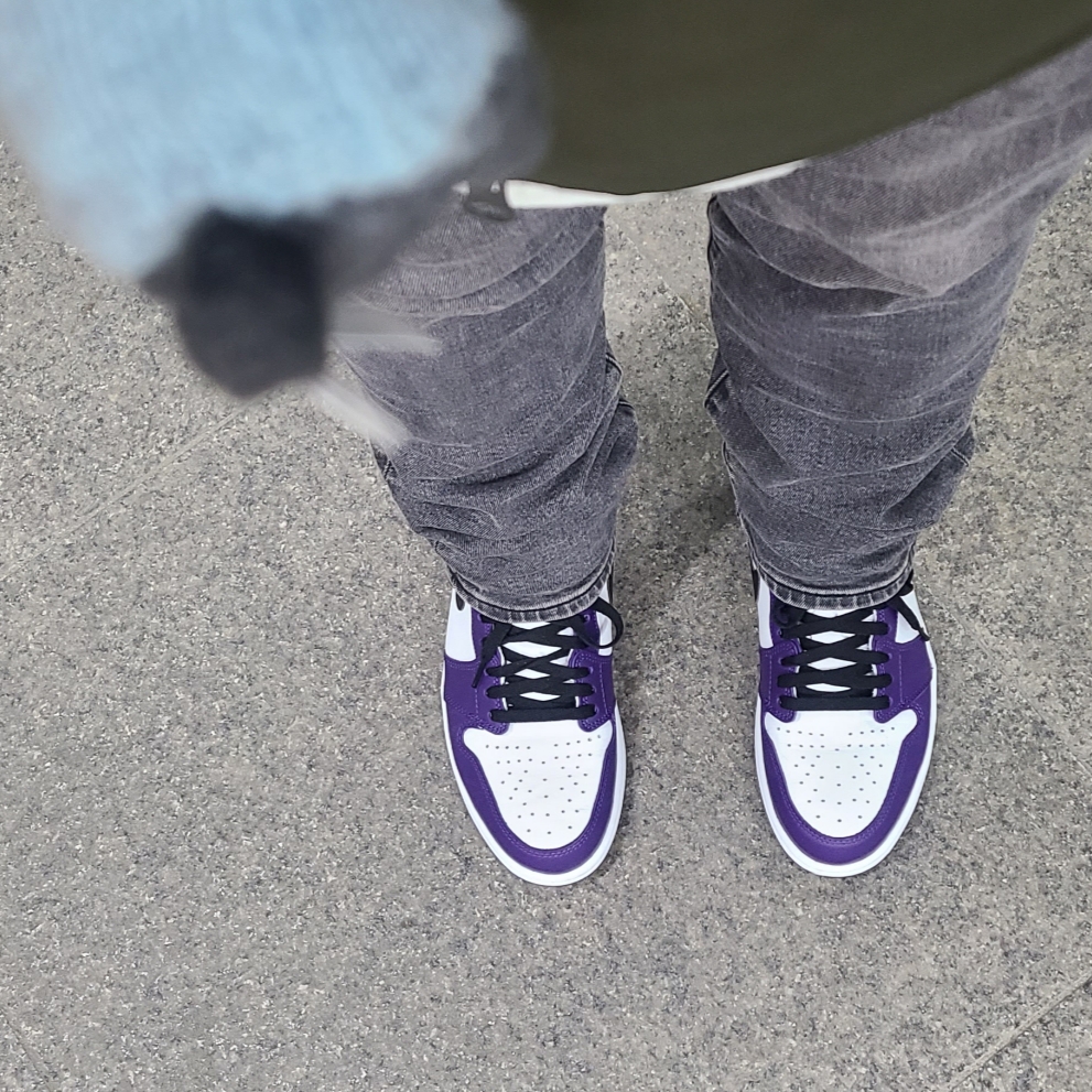 Jordan 1 Retro High OG Court Purple 2020 착용 스타일