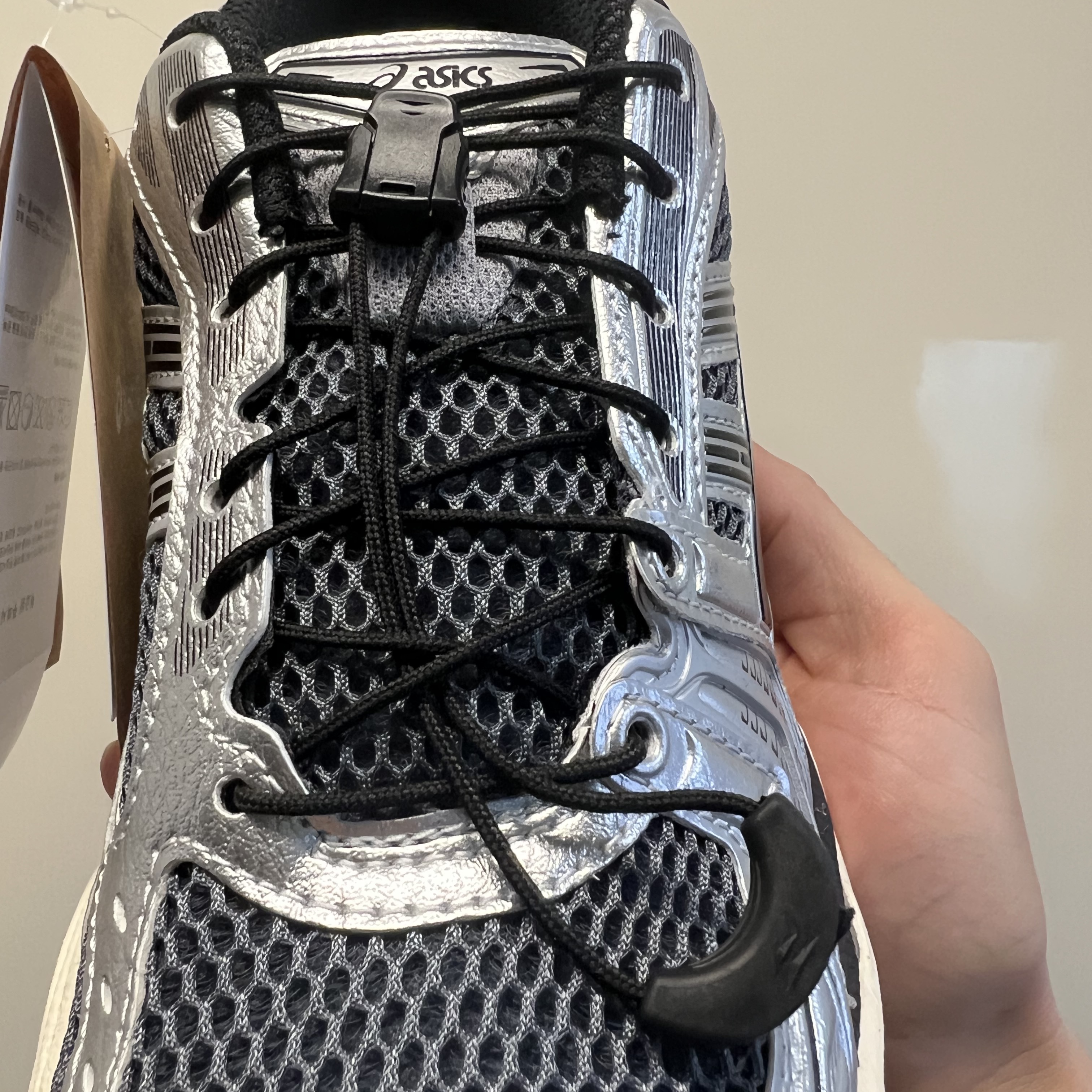 Asics Unlimited Gel-Kayano 14 Carrier Grey Black 착용 스타일 - 3