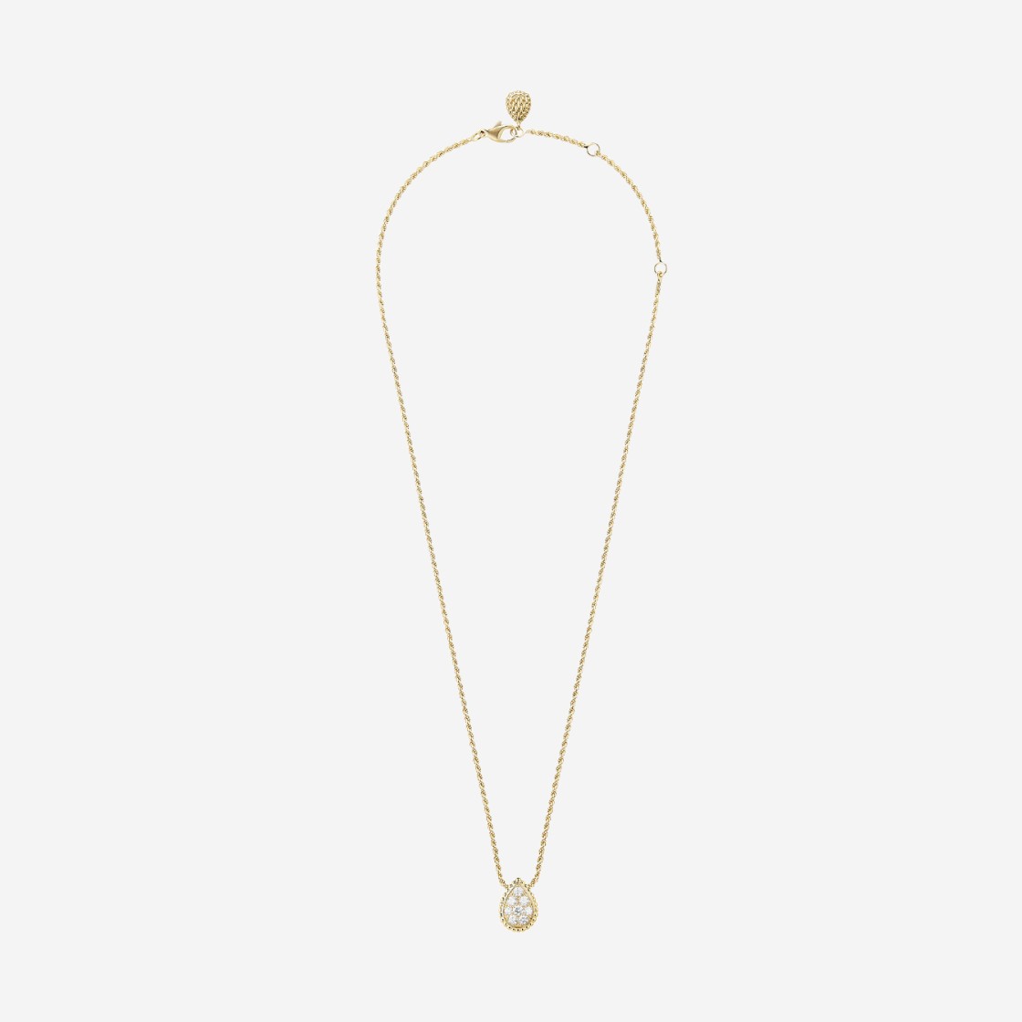 (W) Boucheron Serpent Boheme Pendant Small Motif 18K Yellow Gold Diamond 상세 이미지 1