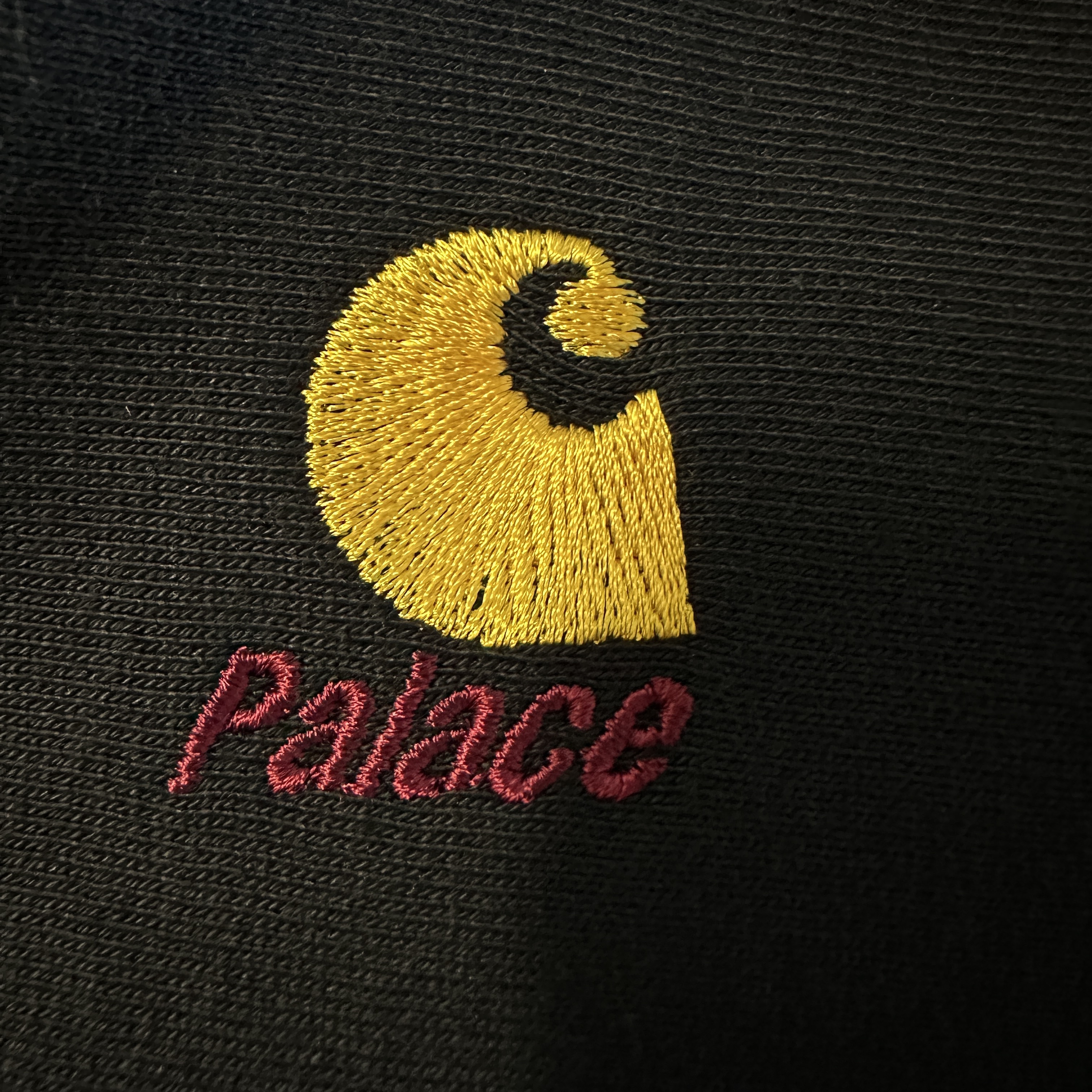 Palace x Carhartt WIP Hood Black - 23FW 착용 스타일