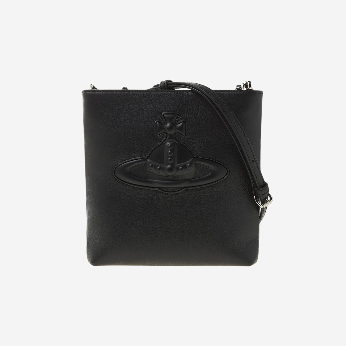 Vivienne Westwood Squire Square Crossbody Bag Black 상세 이미지 1