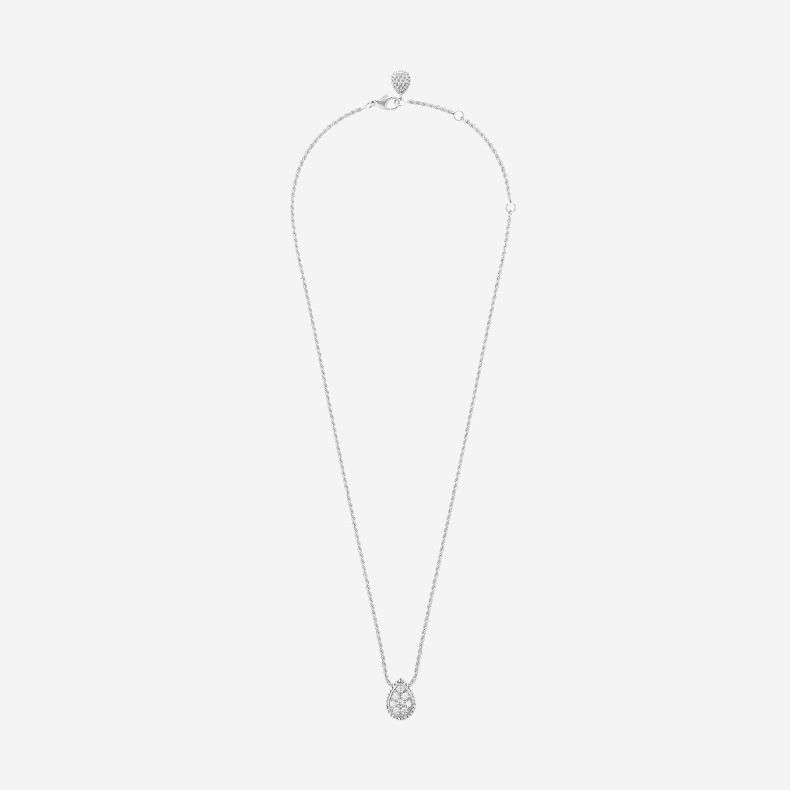 (W) Boucheron Serpent Boheme Pendant Small Motif 18K White Gold Diamond 상세 이미지 1