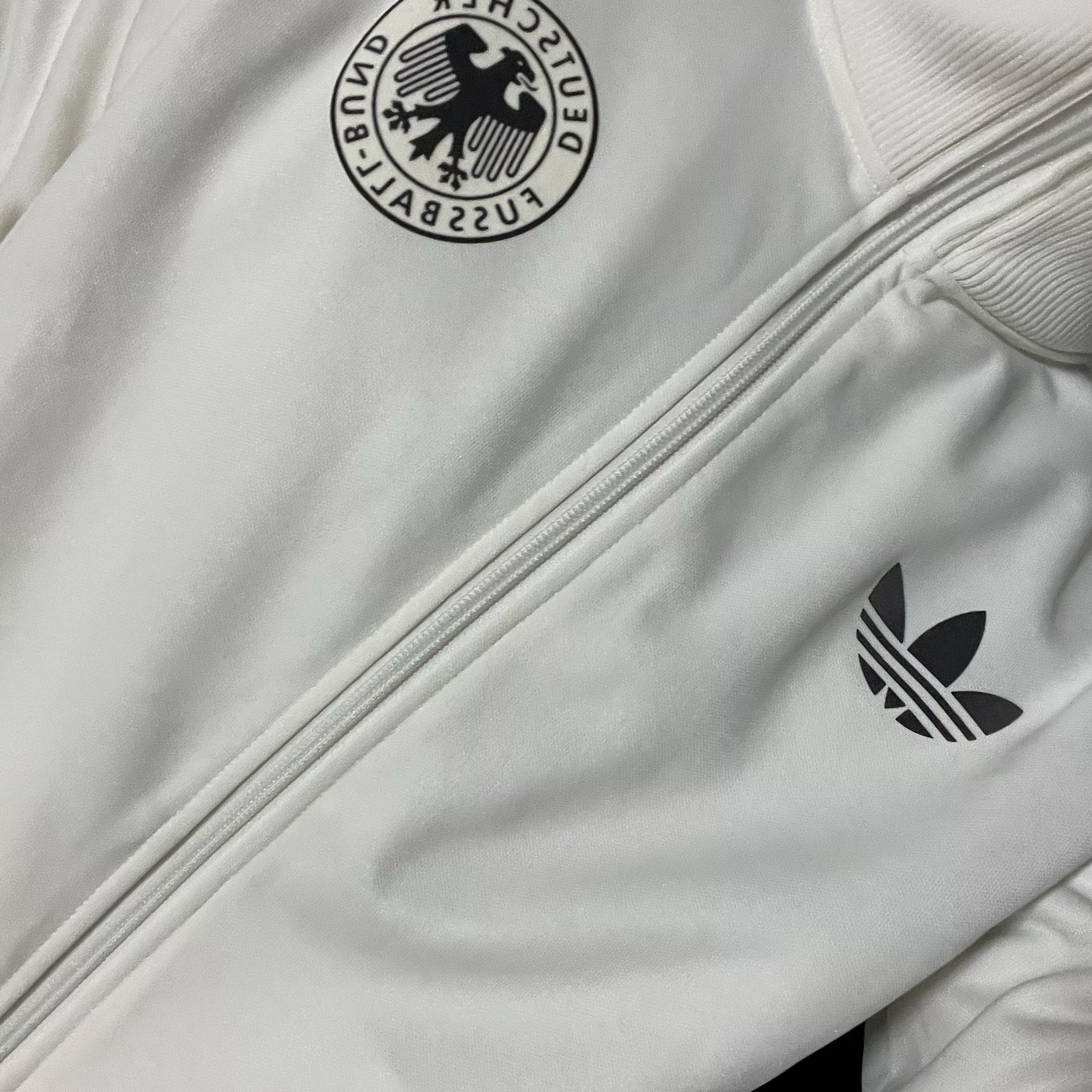Adidas German Beckenbauer Track Top Off White - KR Sizing 착용 스타일