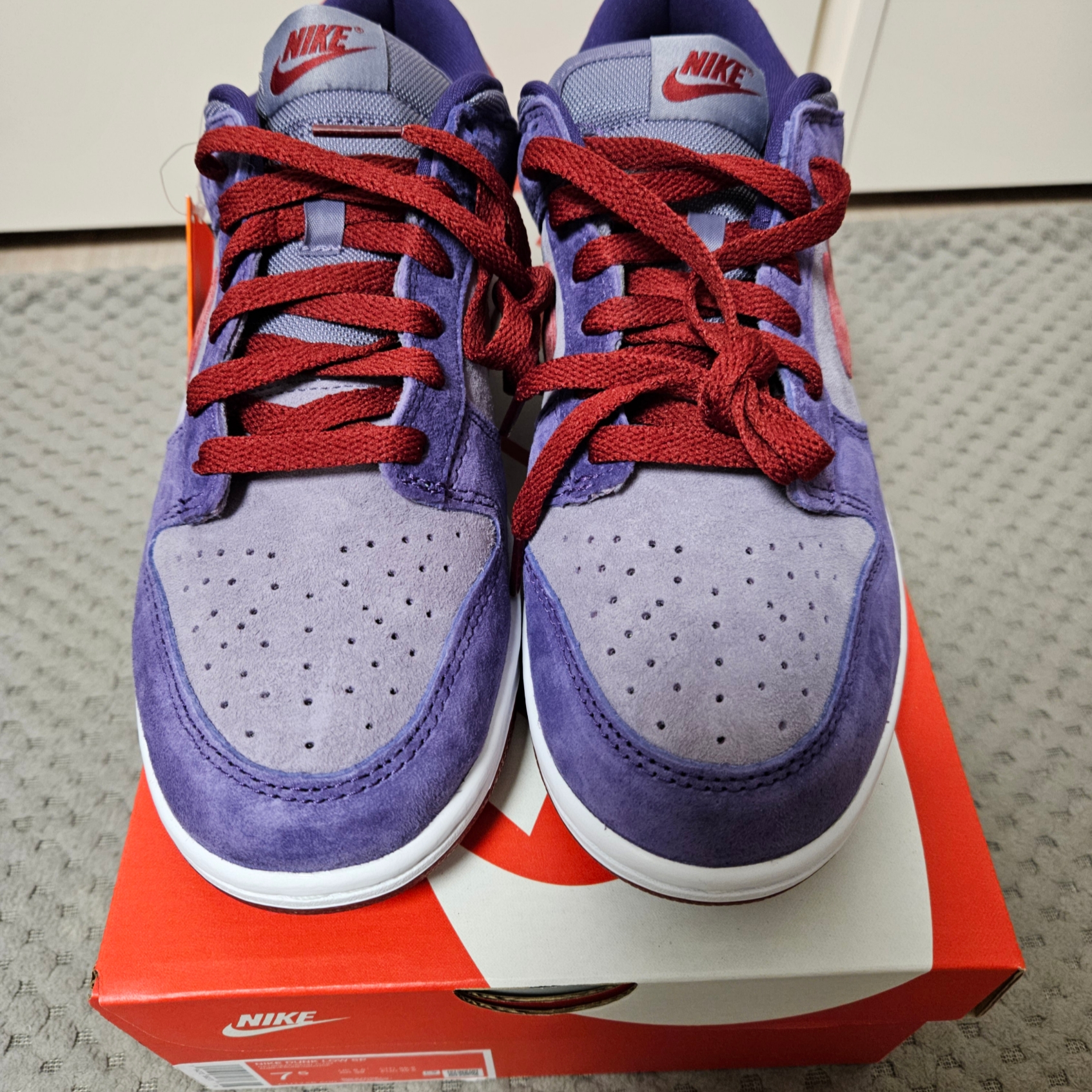 Nike Dunk Low SP Plum 2024 착용 스타일 - 1