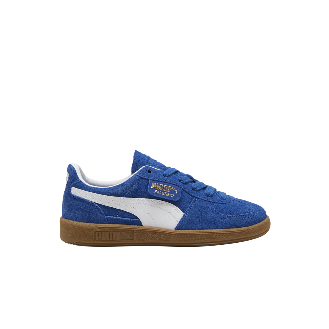 (JR) 푸마 팔레르모 코발트 글레이즈 화이트((JR) Puma Palermo Cobalt Glaze White)
