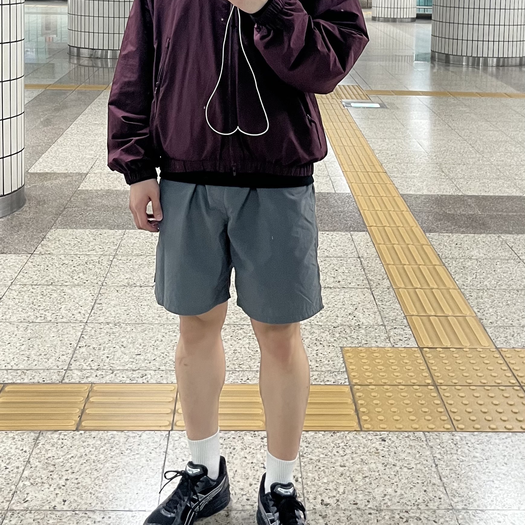 Asics Gel-Kayano 14 Black Pure Silver 착용 스타일