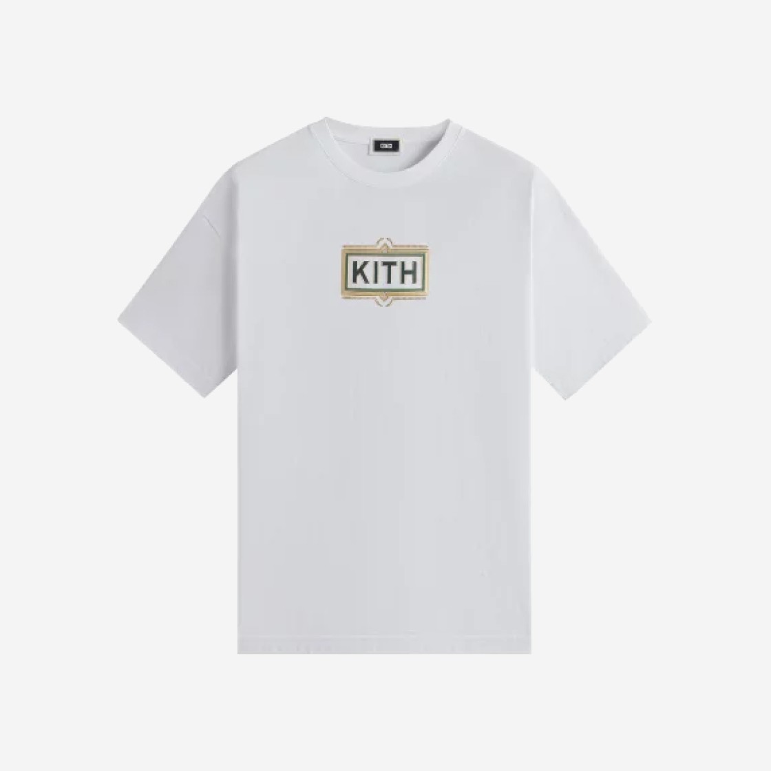 Kith Ornate Classic Logo T-Shirts White 상세 이미지 1