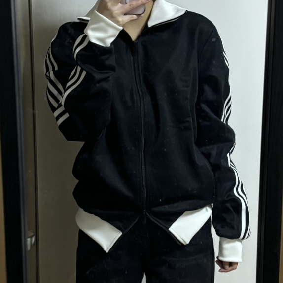Adidas Adicolor Classics Beckenbauer Track Jacket Black - US Sizing 착용 스타일 - 2