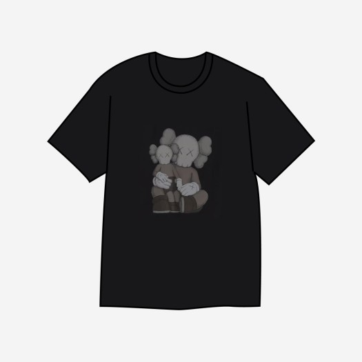 유니클로 UT x 카우스 숏슬리브 그래픽 티셔츠 블랙 - KR