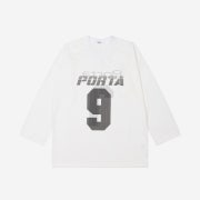 Porta Mesh Football Jersey Top White