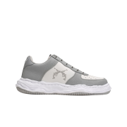 Maison Mihara Yasuhiro x Roarguns Wayne OG Sole Studs Leather Low-top Sneaker Gray White