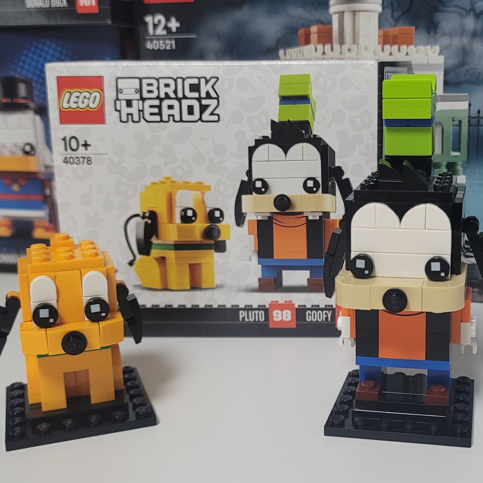 Lego Brickheadz Disney Goofy & Pluto 착용 스타일