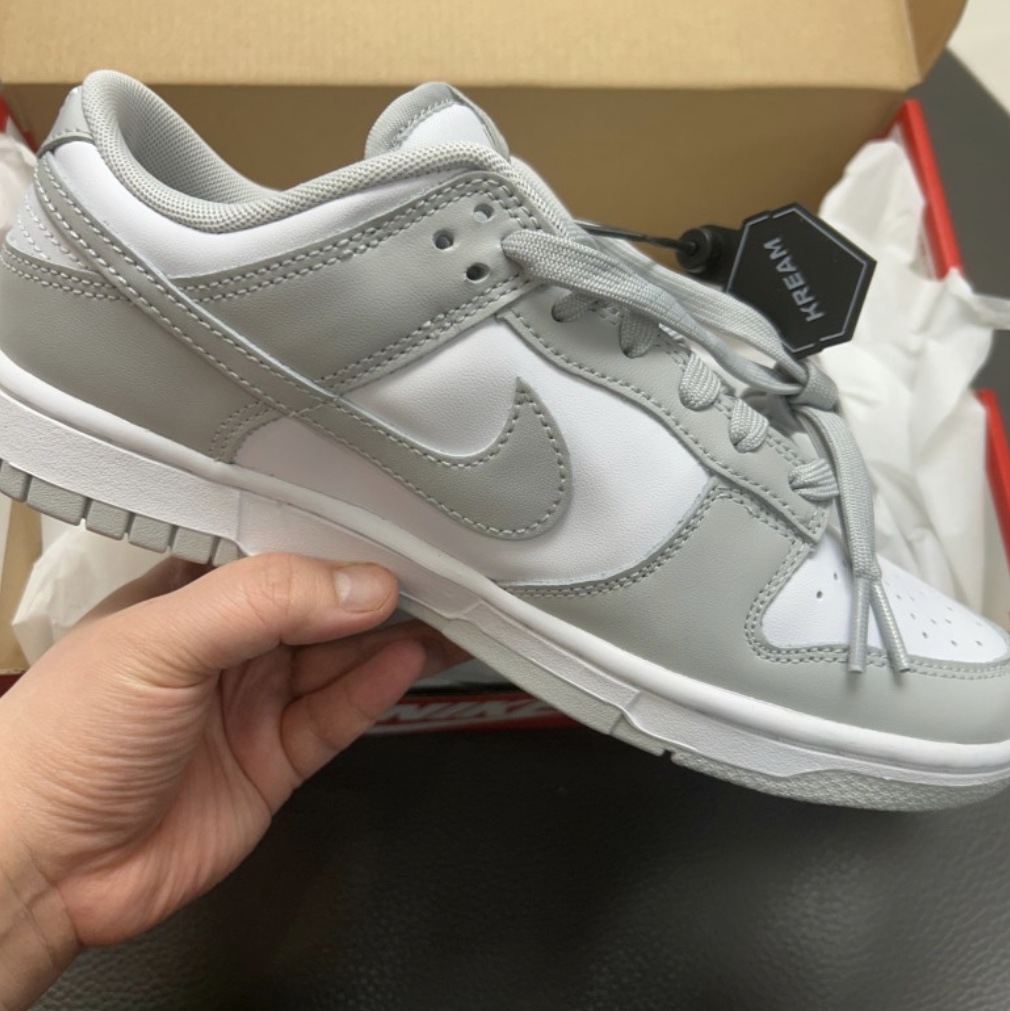 Nike Dunk Low Retro Wolf Grey 착용 스타일