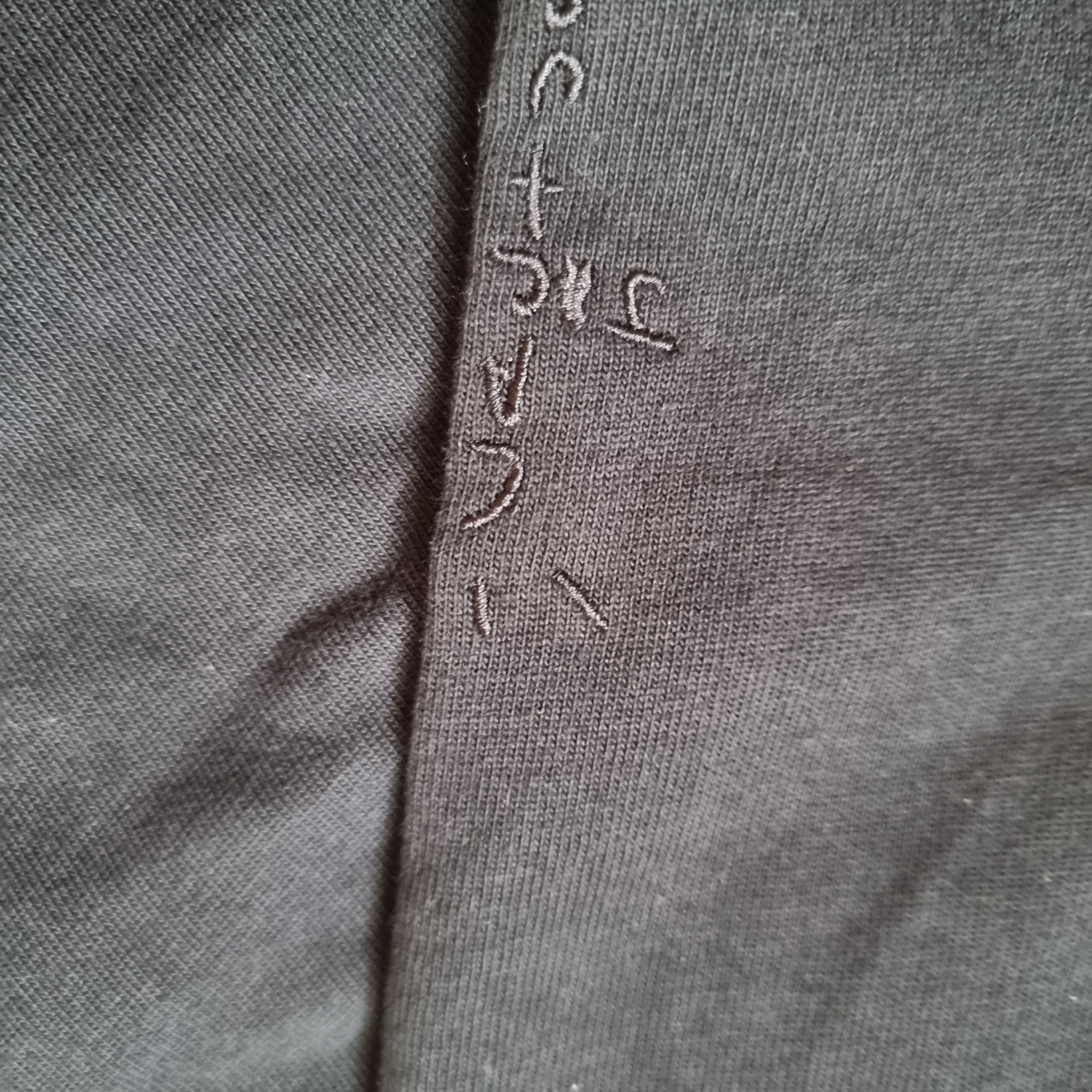 Jordan x Travis Scott T-Shirt Black - Asia 착용 스타일 - 2