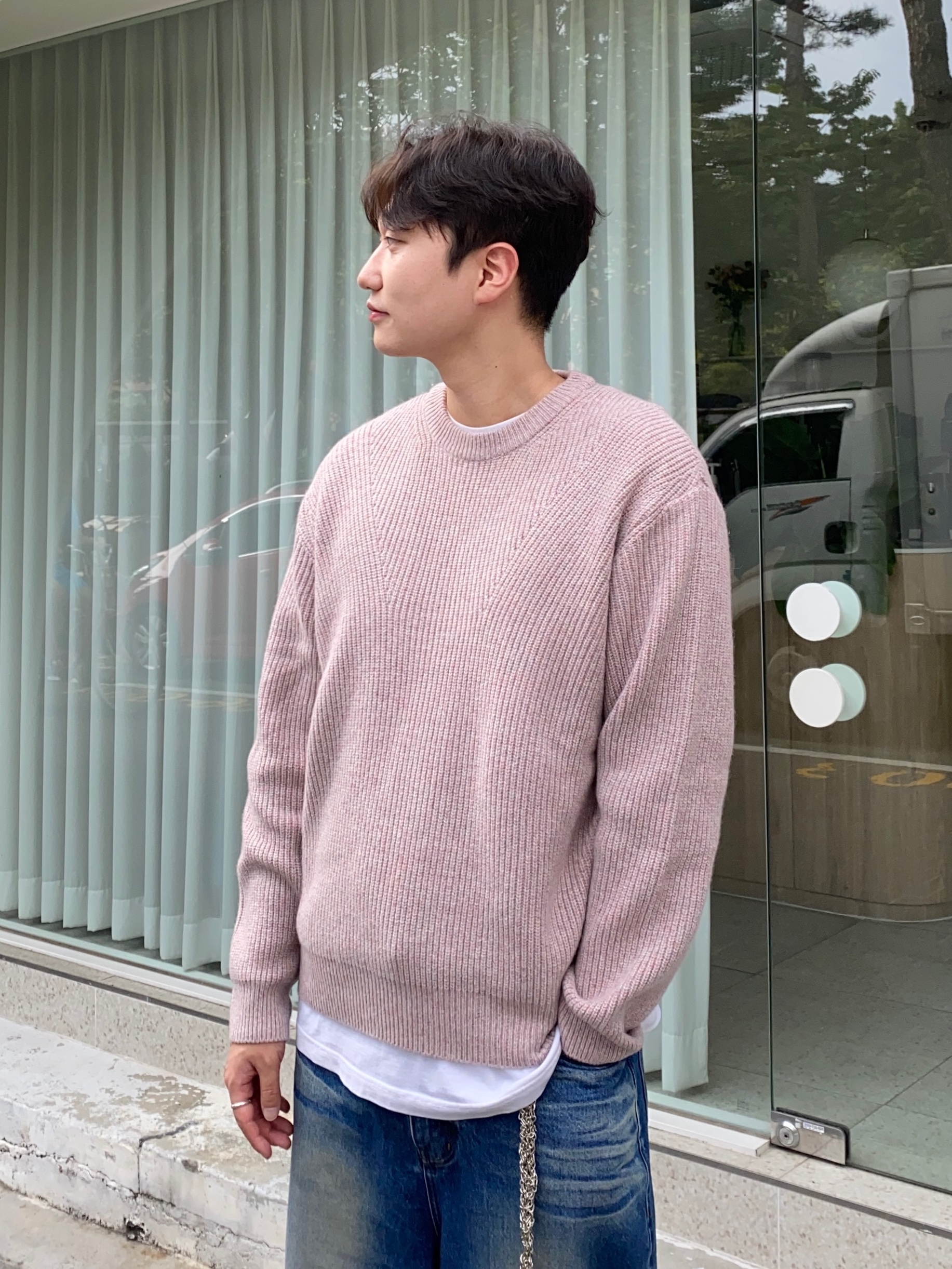 Maison Mihara Yasuhiro Blakey OG Sole Leather Low-top Sneakers White, Maison Mihara Yasuhiro Blakey OG Sole Canvas Low-top Sneakers White 착용 스타일 - 2