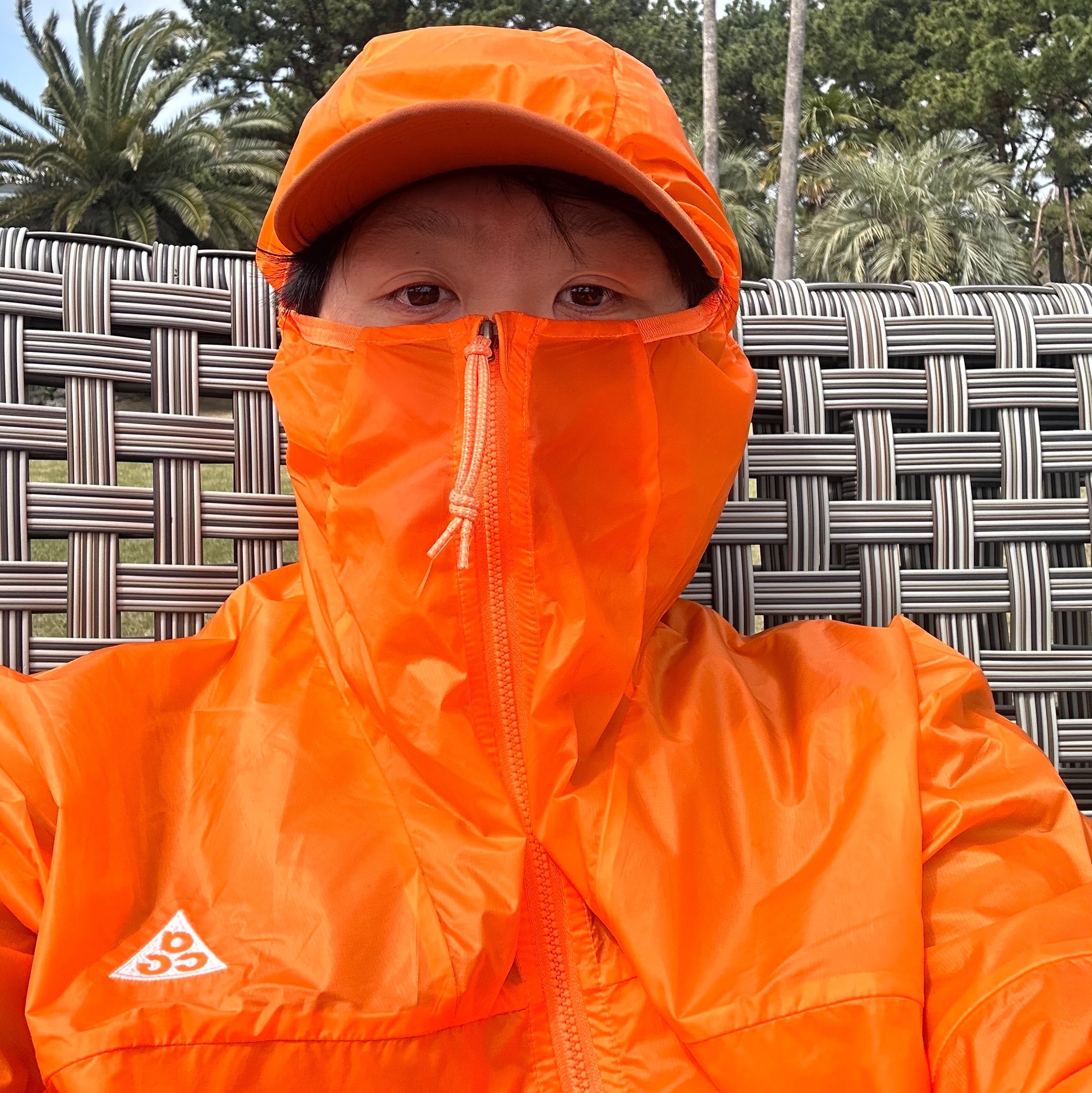 Hoka Kaha 2 Low Gore-Tex Black, Nike ACG Windproof Cinder Cone Jacket Bright Mandarin - Asia 착용 스타일 - 2