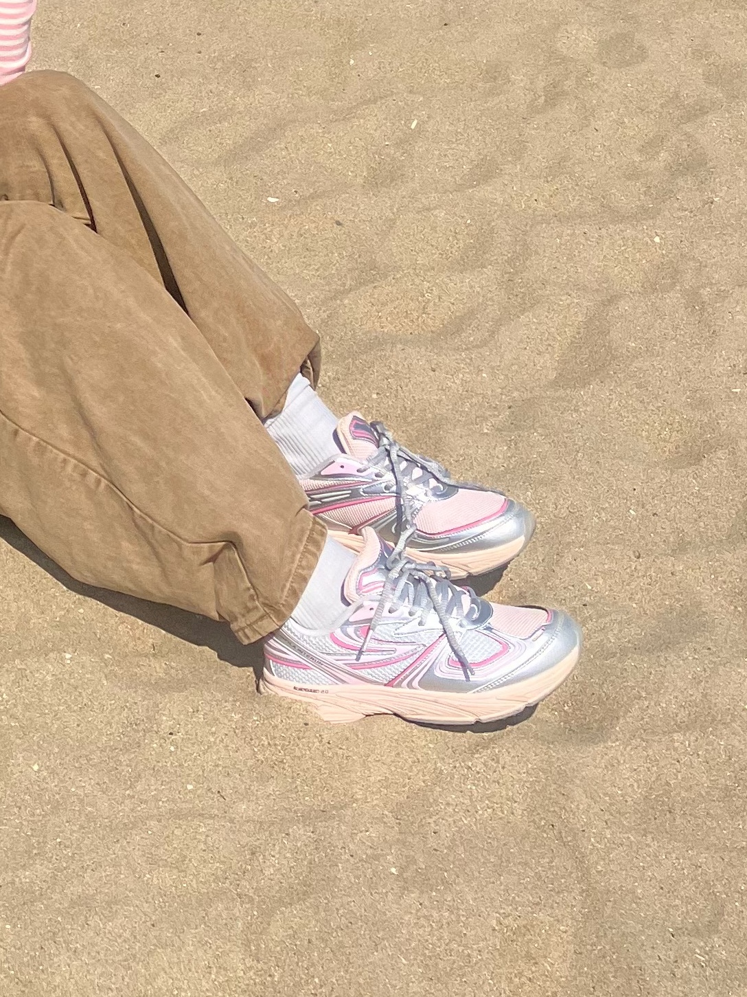 Fila Interun Pink Blossom 착용 스타일 - 5