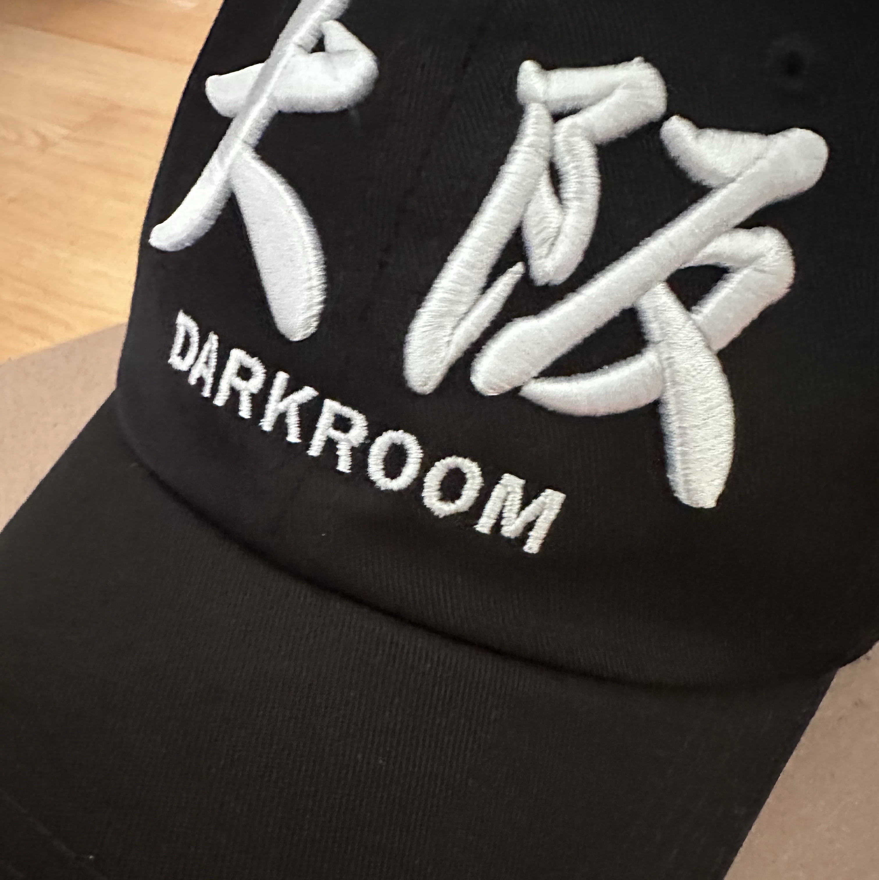 Darkr8m Studio Wool Varsity Cap 착용 스타일
