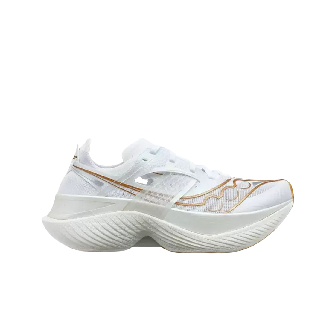 써코니 엔돌핀 엘리트 화이트(Saucony Endorphin Elite White)