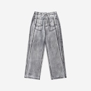 Porta Slay Washing Coated Pants Dirty White
