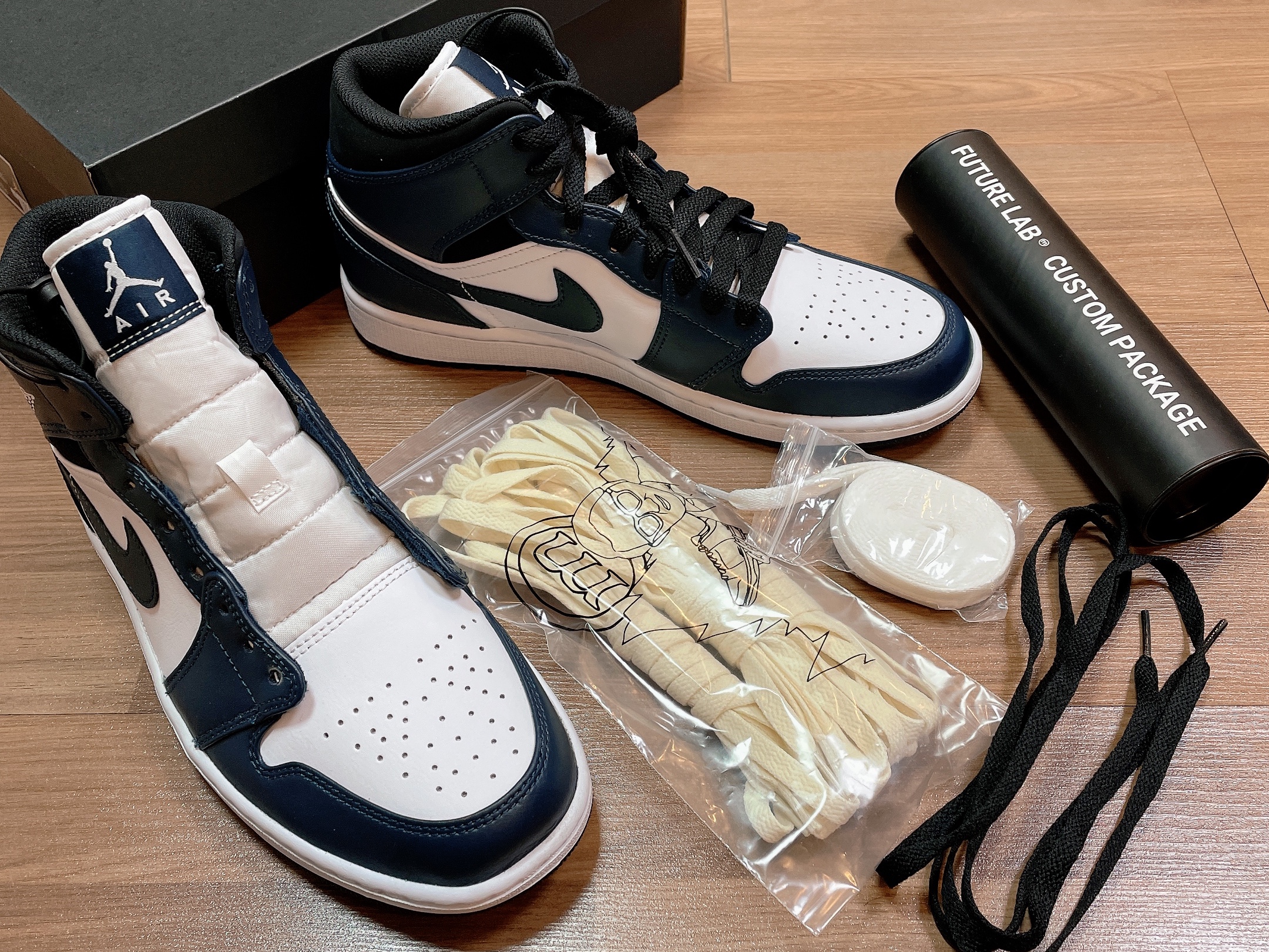 Jordan 1 Mid Dark Teal 착용 스타일 - 3
