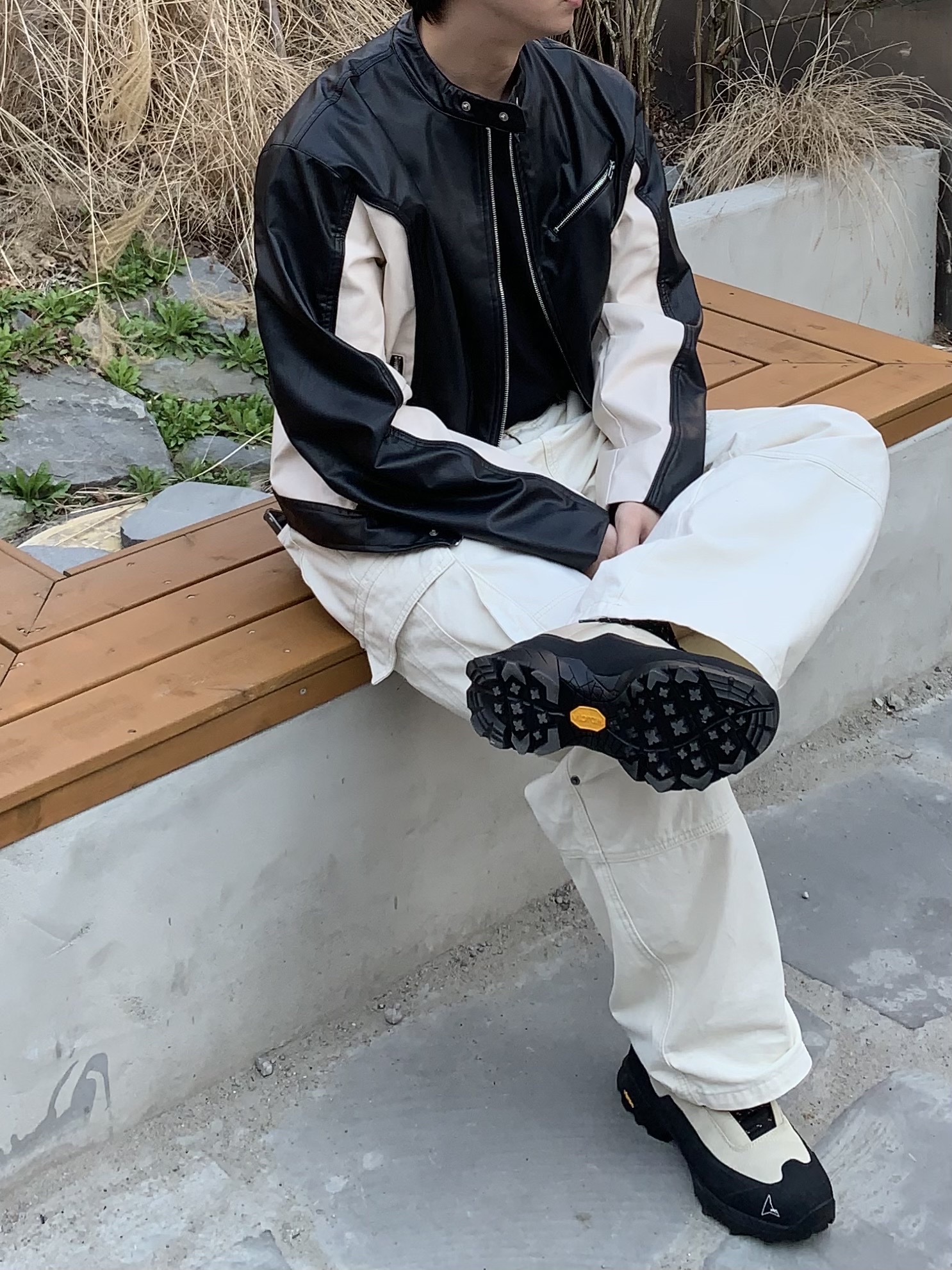 Roa Hiking Katharina Ecostep Vibram Sole Sand 착용 스타일 - 8