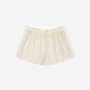 Porta Track Windbreaker Shorts Beige