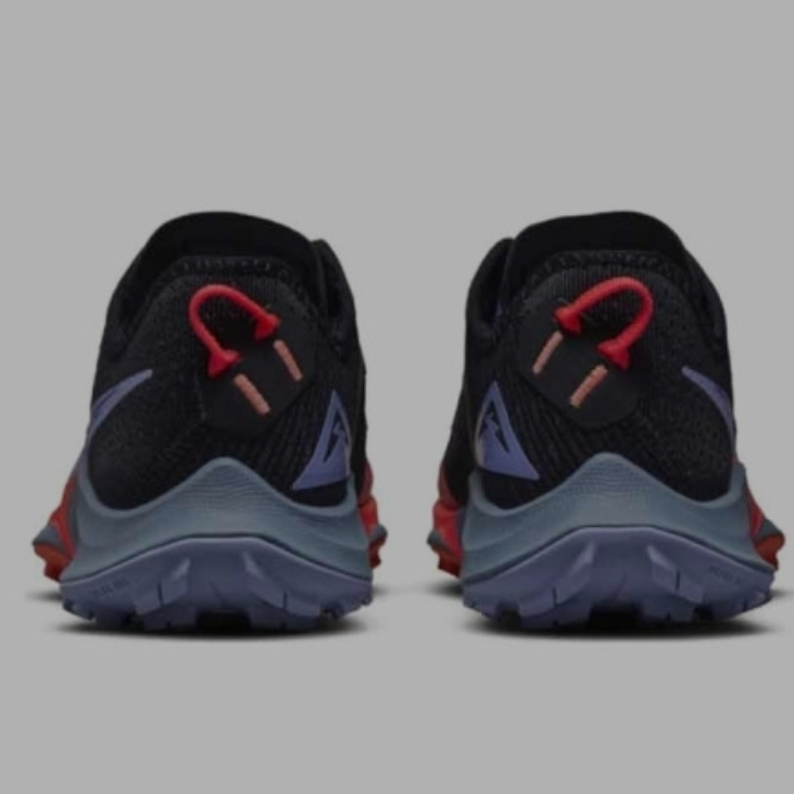 (W) Nike Air Zoom Terra Kiger 7 Black Light Thistle 착용 스타일 - 4