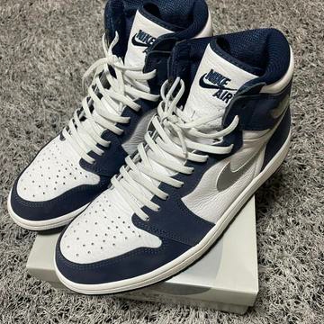 Jordan 1 Retro High OG CO.JP Midnight Navy 착용 스타일