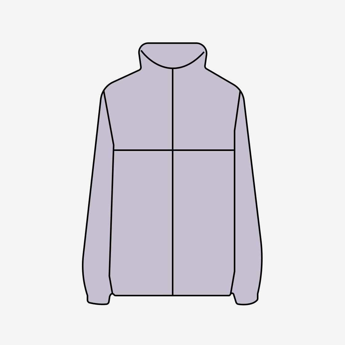 Uniqlo U Oversized Hooded Blouson Purple - KR 상세 이미지 1